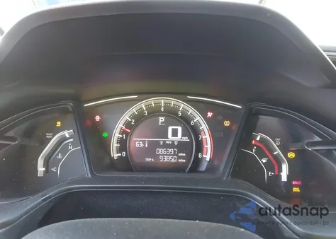 2017 Honda Civic Lx from USA, damaged, VIN 19XFC2F52HE048845